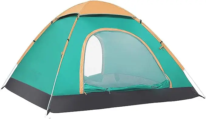 CLM 2 3 Person Lightweight Instant Durable Pop up Indoor Portable Outdoor Backyard Hiking Camping Tent