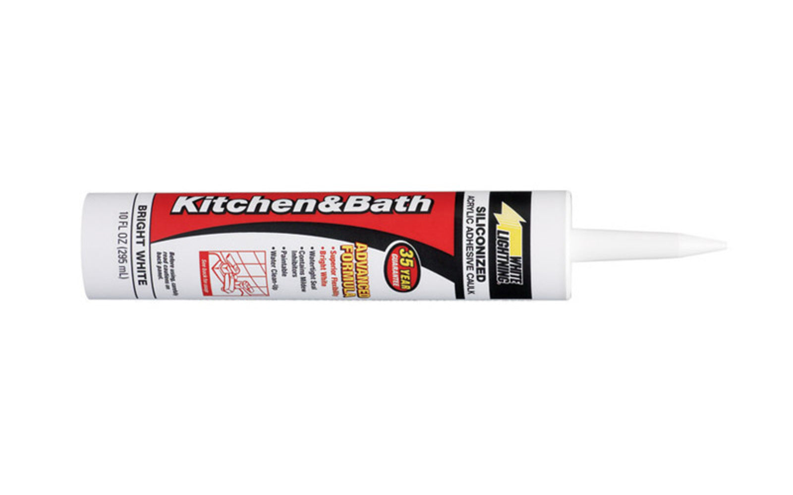 CAULK WL KB WHITE 10 OZ