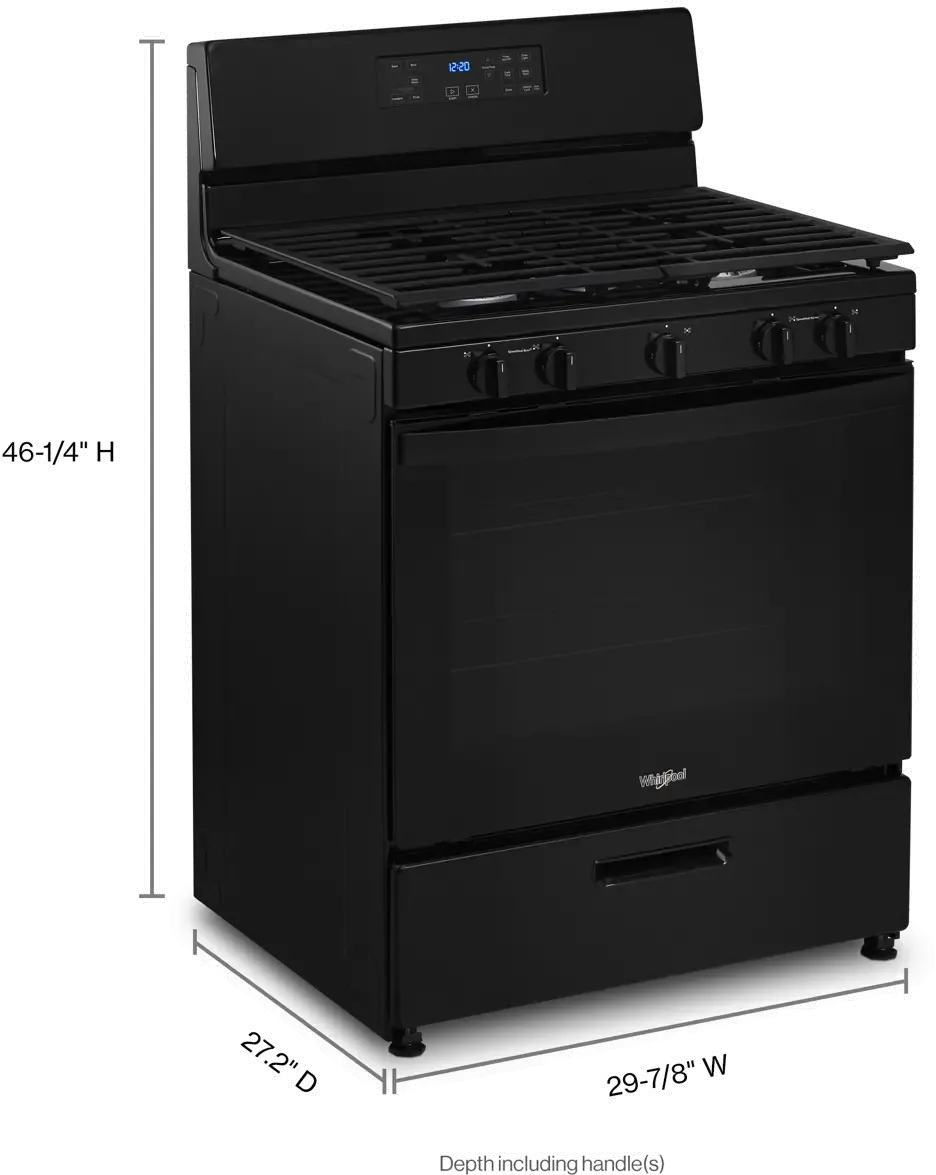 Whirlpool Gas Range WFG505M0MB