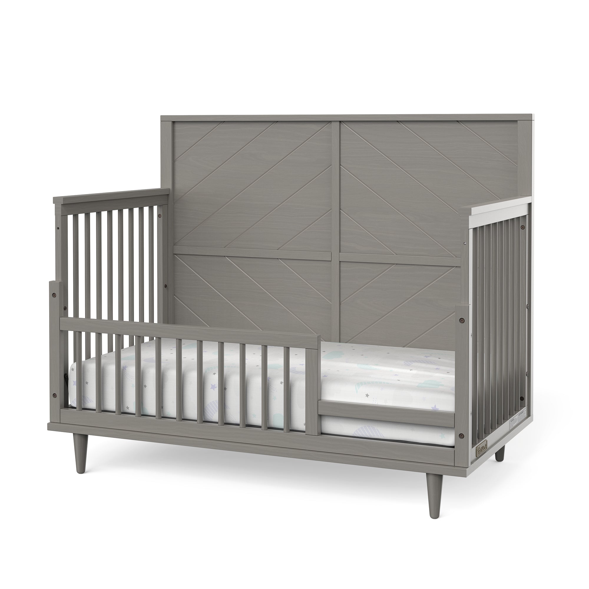 Surrey Hill 4-in-1 Convertible Crib, Lunar Gray