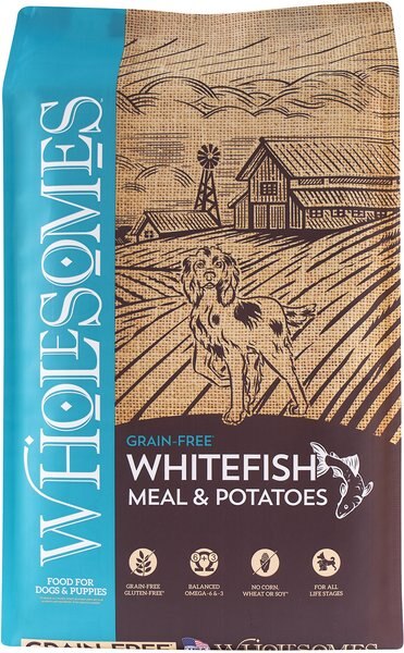 Wholesomes Grain-Free Whitefish Meal and Potatoes Formula Dry Dog Food