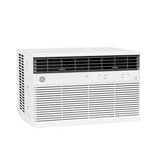 GE 10000 BTU 115-Volt Smart Window Air Conditioner with WiFi and Remote in White ENERGY STAR AHTK10AA