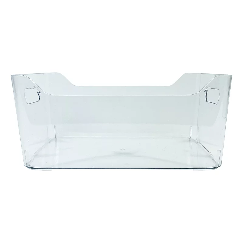 Belle Maison 2-pc. Clear Plastic Organizer Bin Set