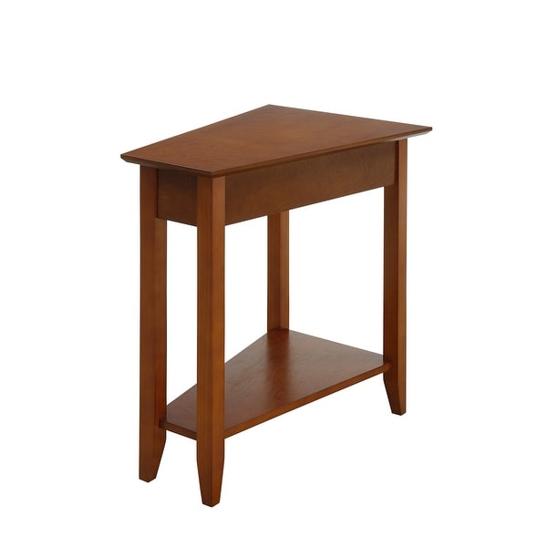 American Heritage Wedge End Table