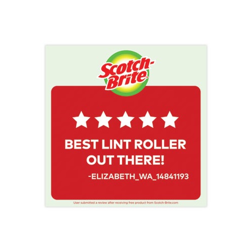 Scotchbrite Lint Roller  MMM836RS30