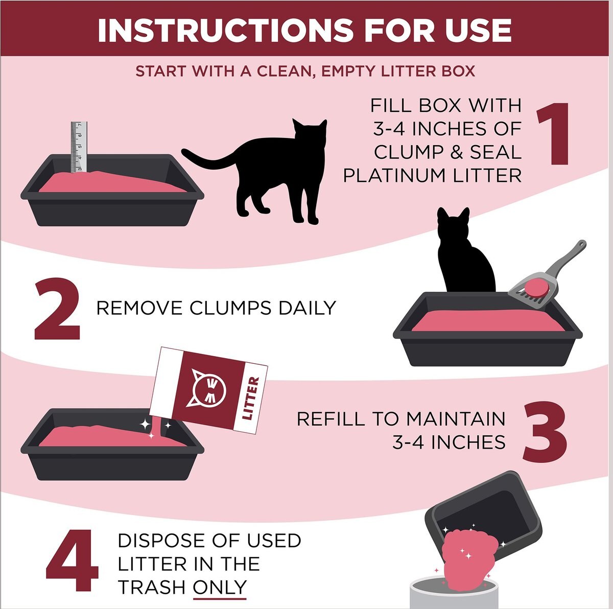 Arm and Hammer Litter Platinum Clump and Seal Cat Litter