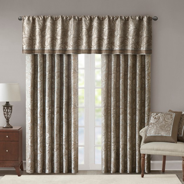 Charlotte Jacquard Window Valance