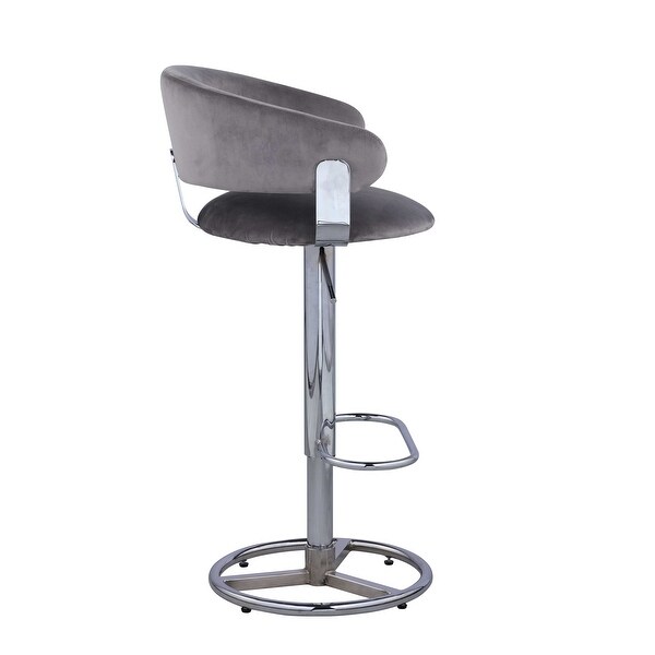 Somette Contemporary Height-Adjustable Stool