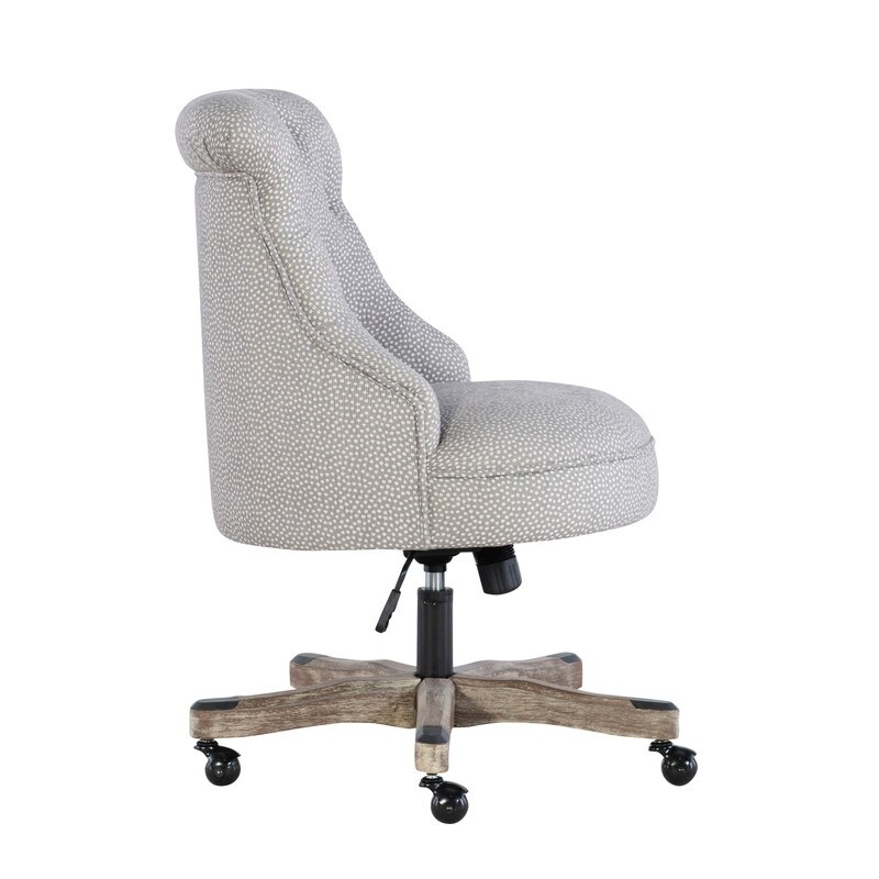 Pamela Tufted Swivel Office Chair