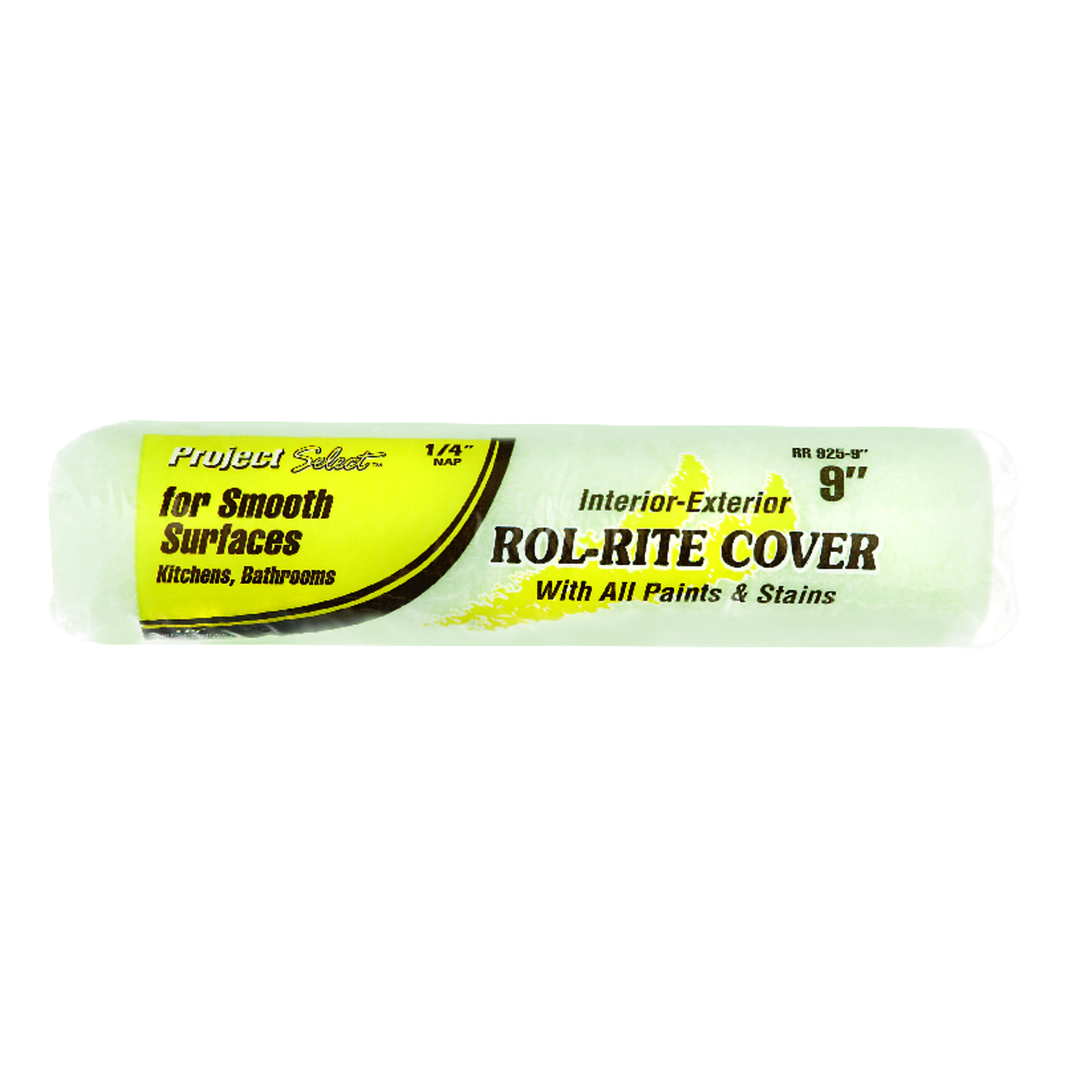 Linzer Rol-Rite Polyester 9 in. W X 1/4 in. Regular Paint Roller Cover 1 pk