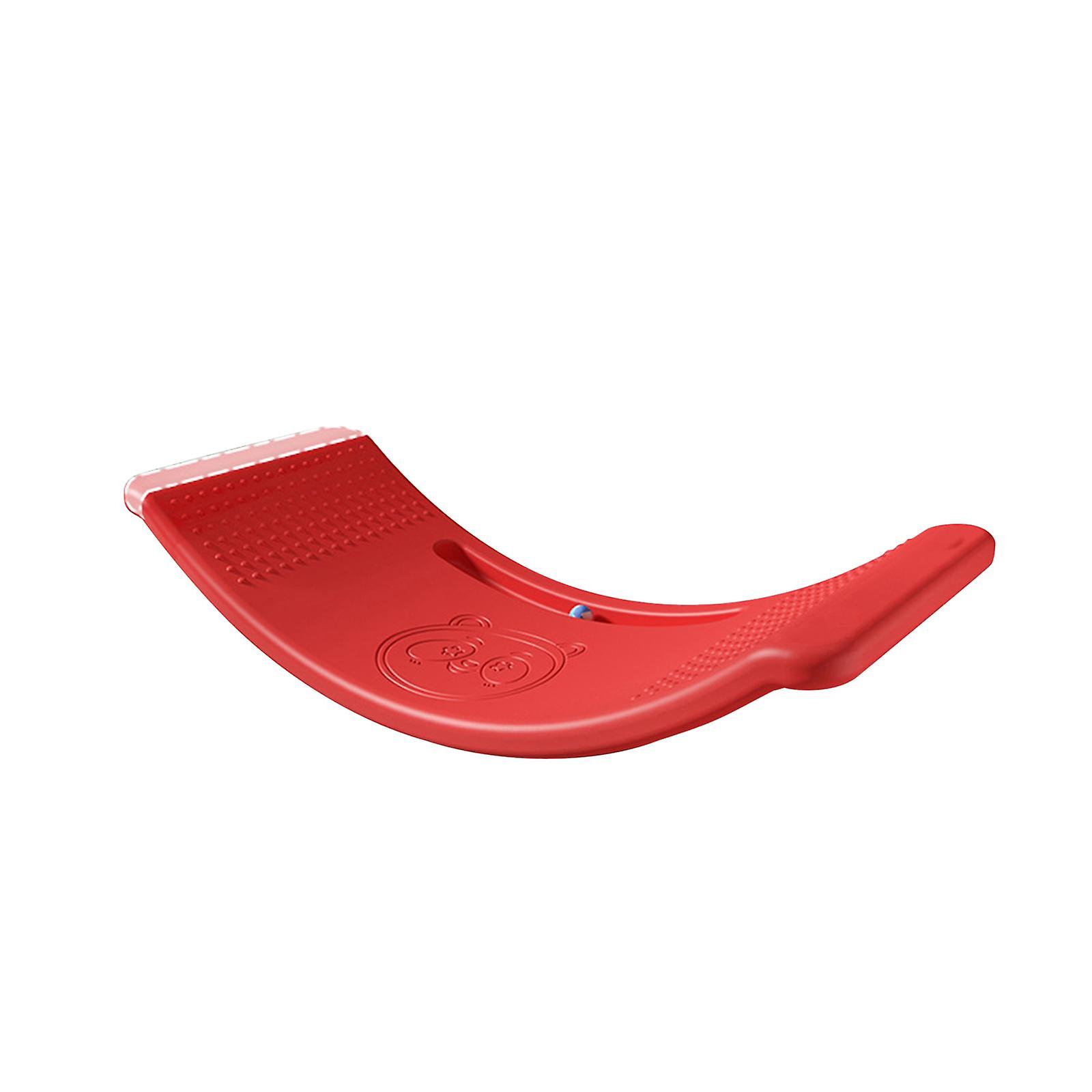 Balance Board Training Tool Body Coordination Children Wobble Board Large Red