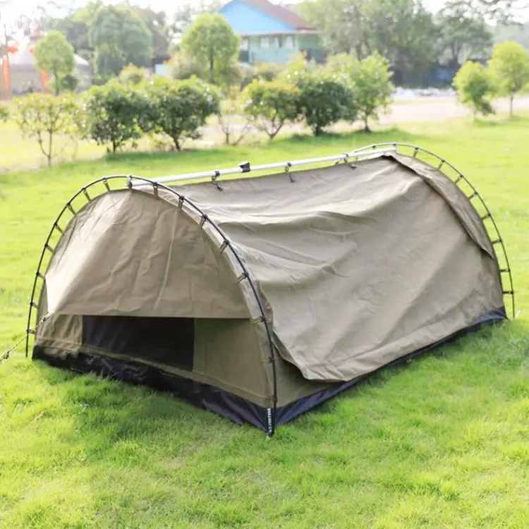 4WD Accessories Camping Canvas Double Swags Tent Caravan Camping Swags Hiking Biking