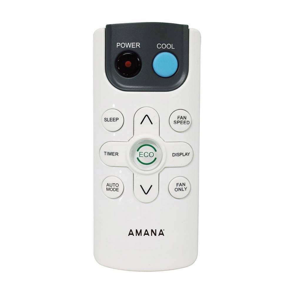 Amana 12000 BTU 115V Window-Mounted Air Conditioner with Remote Control AMAP121CW