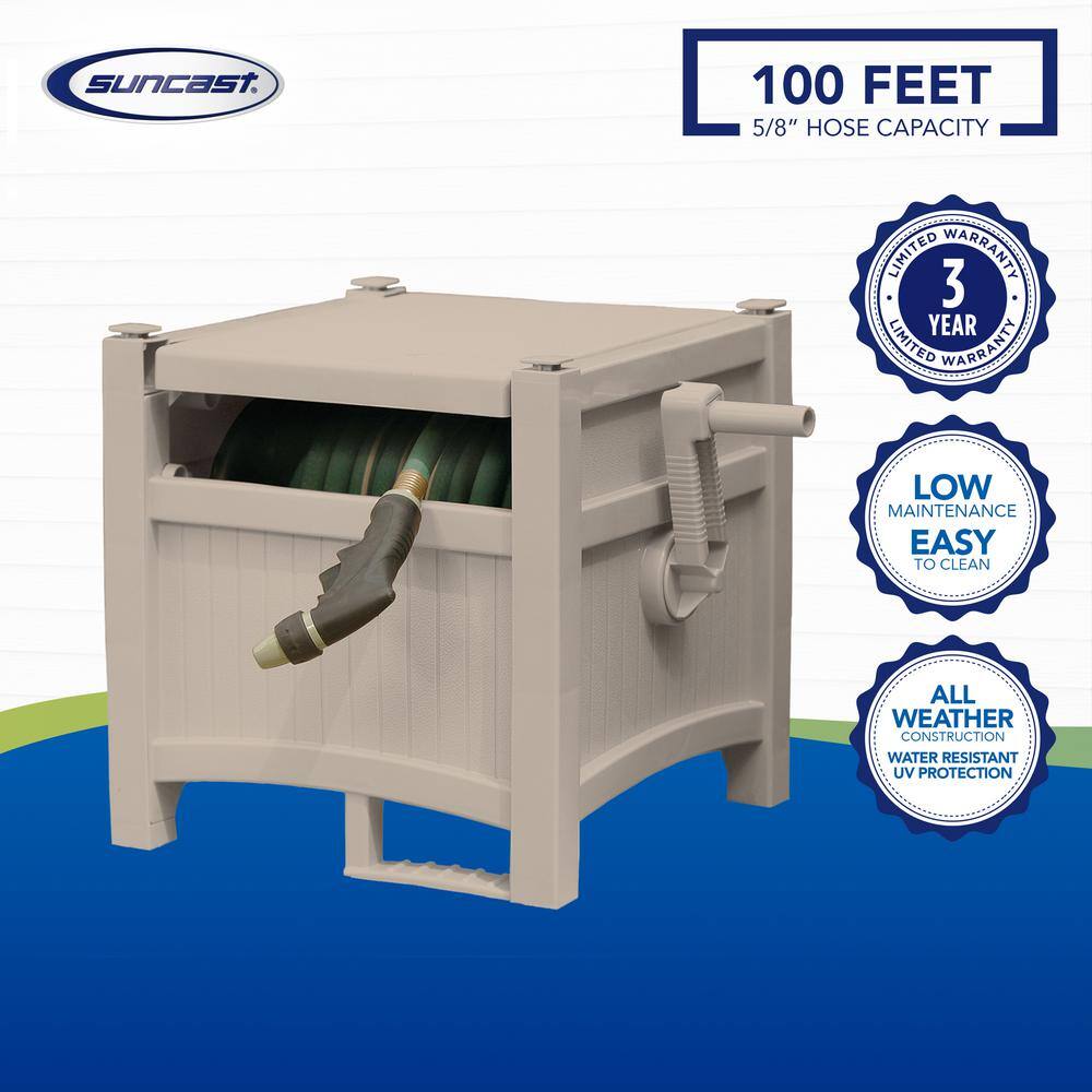 Suncast 100 ft. Hose Hideaway CPLPHH100D