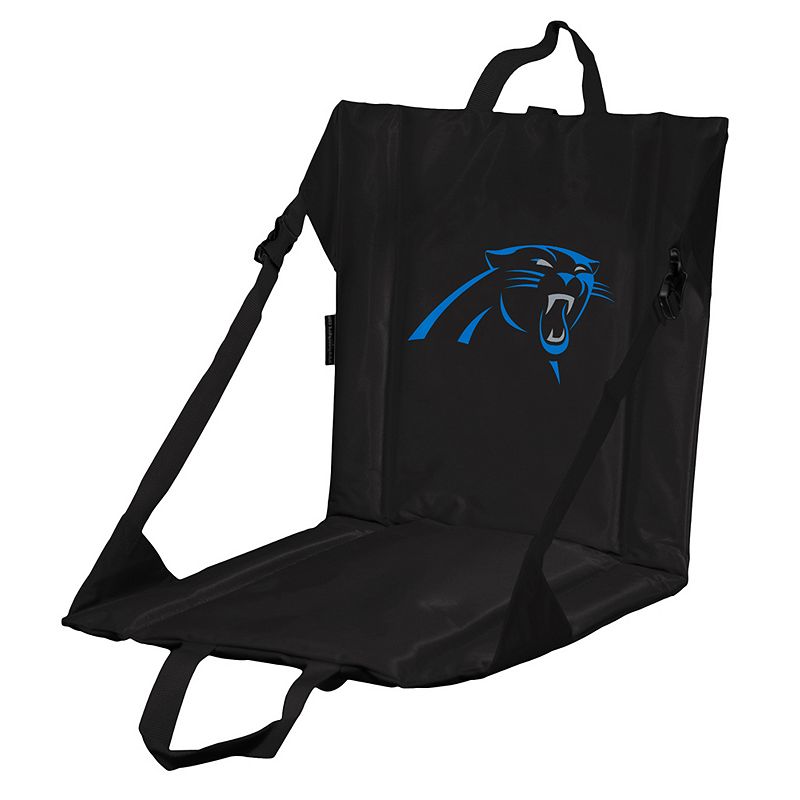 Logo Brands Carolina Panthers Folding Stadium Seat