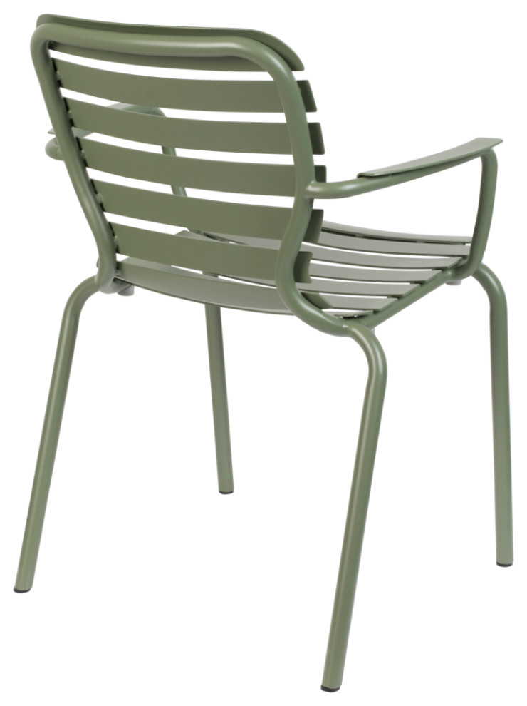 Aluminum Garden Armchairs (2)  Zuiver Vendel   Contemporary   Outdoor Dining Chairs   by Oroa   Eichholtz Furniture  Houzz