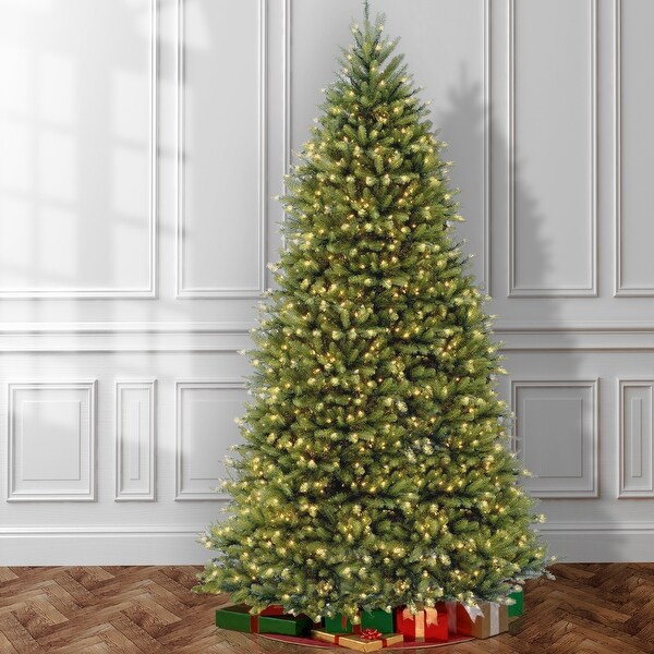 National Tree Dunhill 10 ft. Fir Tree with Clear Lights