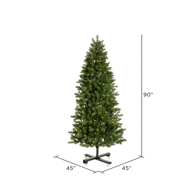 Vickerman Grand Teton Slim Artificial Christmas Tree