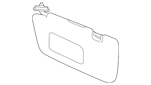 Genuine OE Subaru Sun-Visor - 92011FL000ME