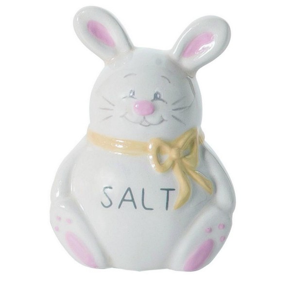 Transpac Dolomite 3 25 In Multicolor Easter Figural Bunny And Peep Salt And Pepper Shaker Set Of 2