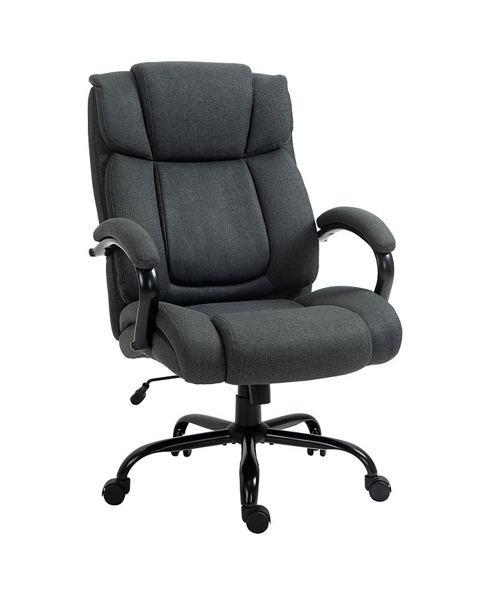 Vinsetto Big and Tall Office Chair Executive Swivel  Ergonomic Desk Seat Rocker