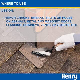 Henry 208 Wet Patch Roof Leak Repair Sealant 0.90 gal. HE208142