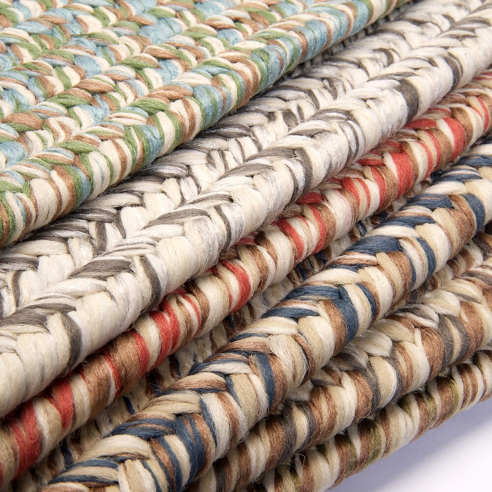 Corsica Tweed Runner Braided Area Rug