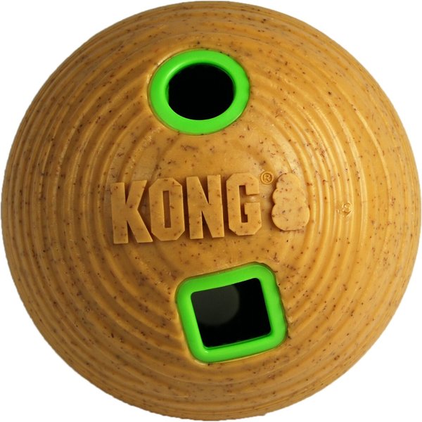 KONG Bamboo Feeder Ball Dog Toy