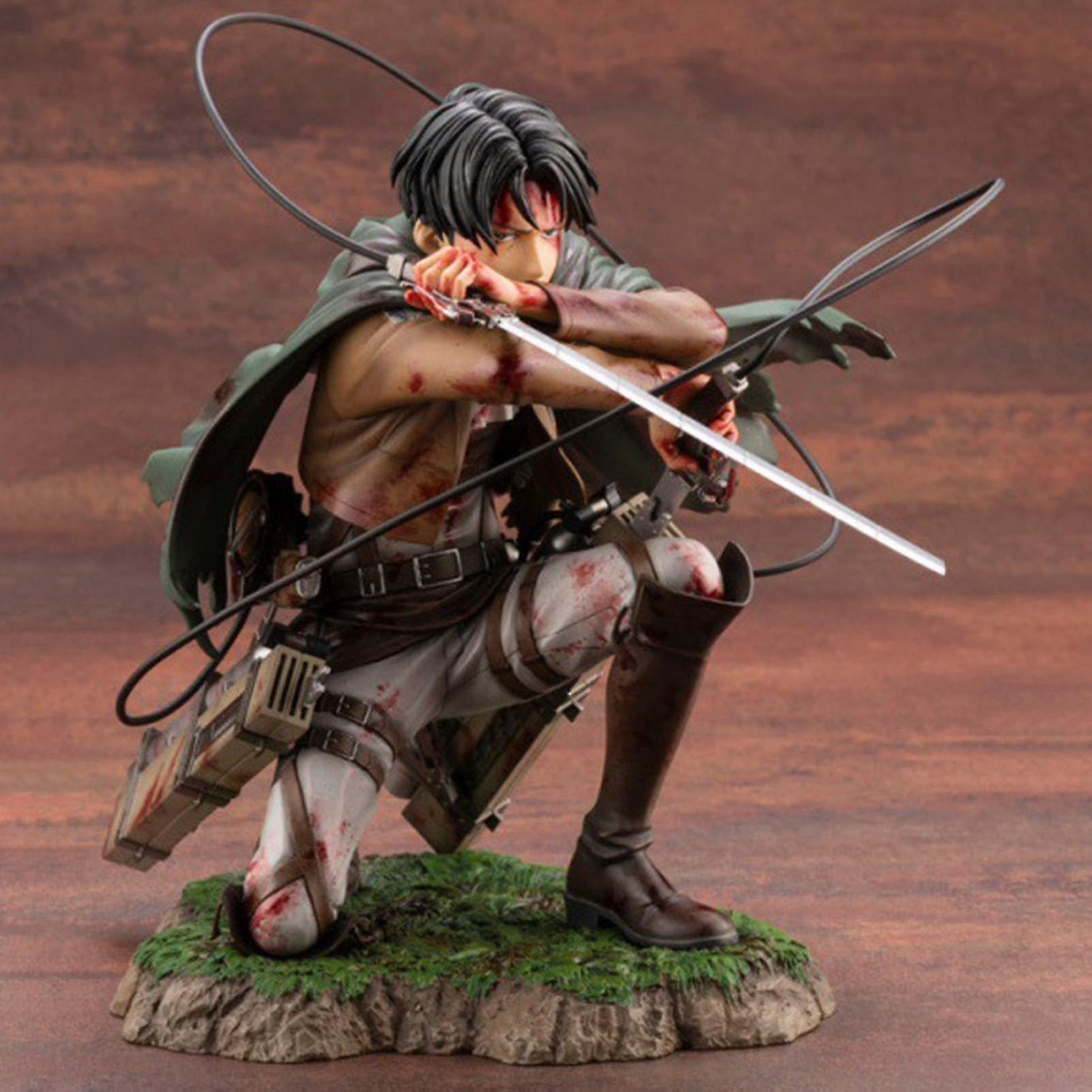 Attack On Titan Levi Ackerman Pvc Figure Anime Action Figure Model Toy