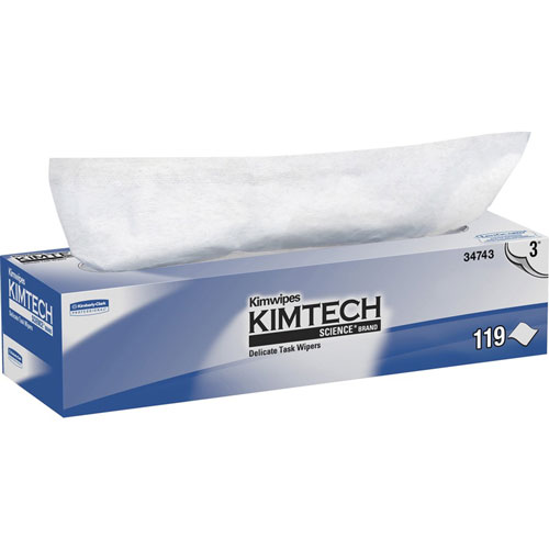 Kimberly-Clark Kimwipes Delicate Task Wipers - Wipe - 119