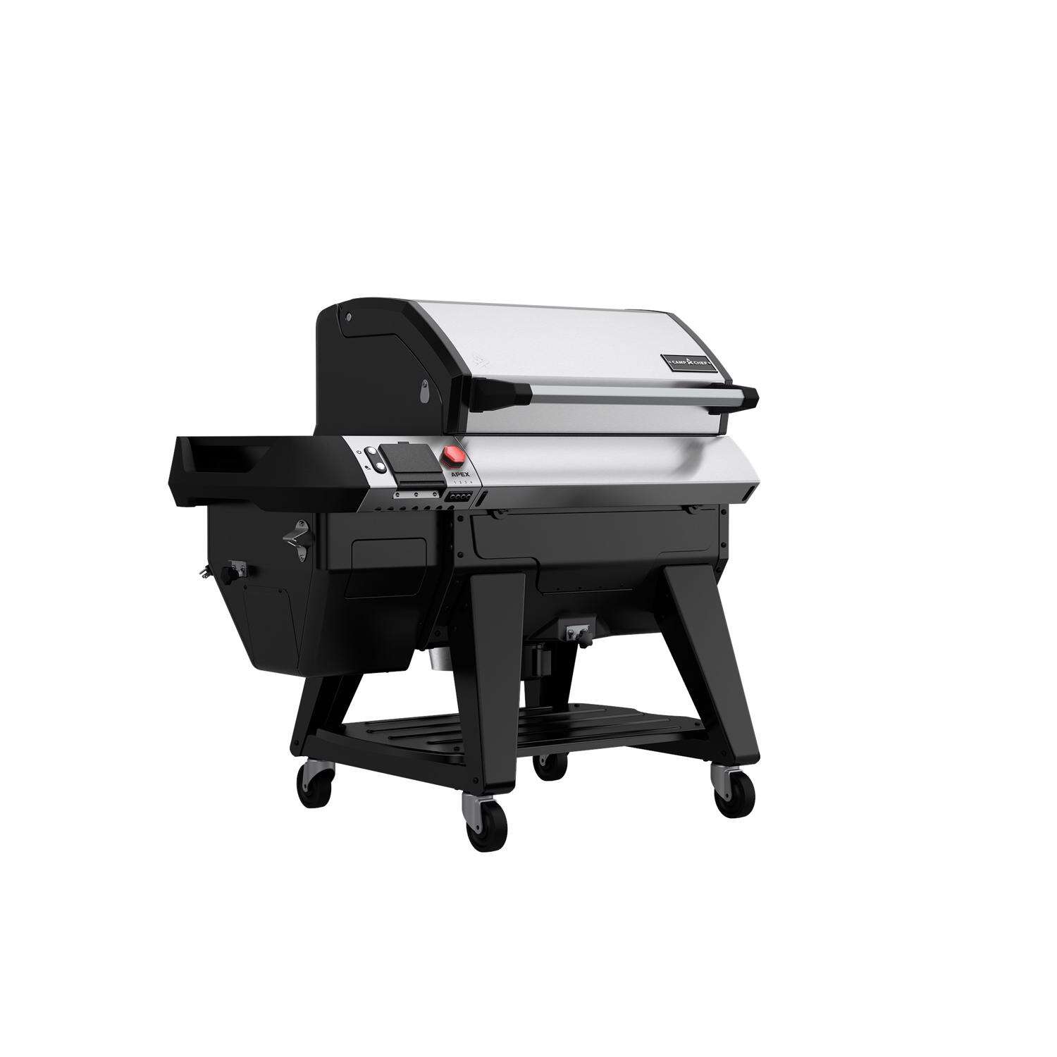 Camp Chef Wood Pellet Bluetooth and WiFi Grill and Smoker Silver