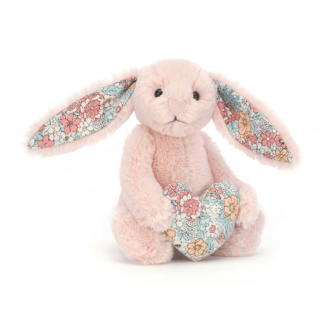 Blossom Heart Blush Bunny - 6 Inch by Jellycat