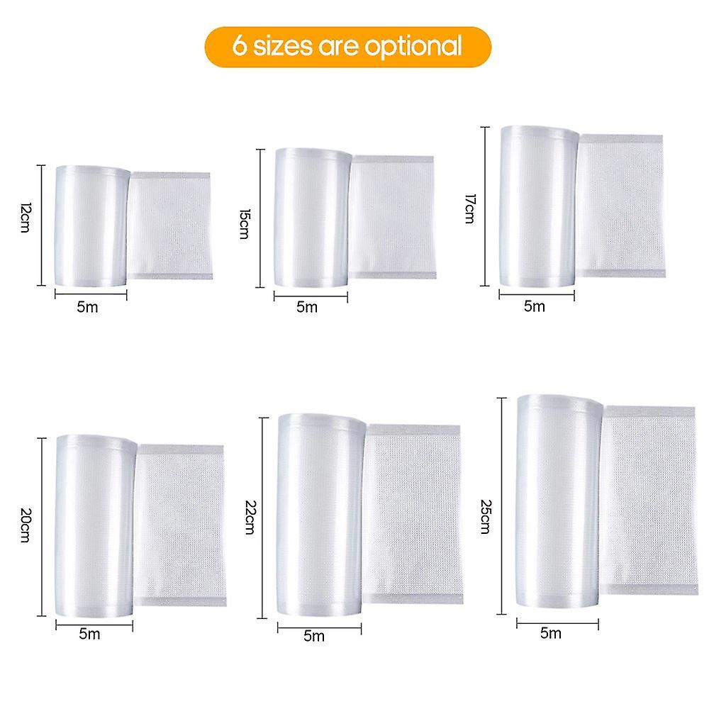 Vacuum Sealer Bags Rolls 2 Roll Pack For Food Saver Vacuum Bags For Food Storage Seal A