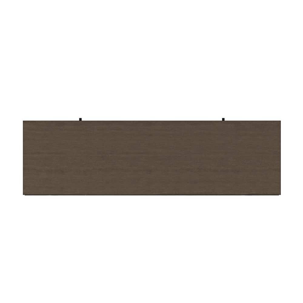 SCOTT LIVING BLAINE 54 in Freestanding Media Console Wooden Electric Fireplace in Light Brown Birch