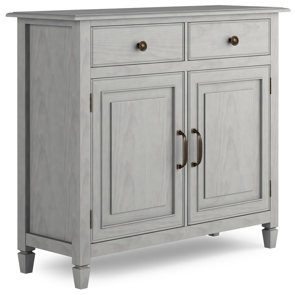 WYNDENHALL Hampshire Solid Wood Traditional Entryway Storage Cabinet   40\
