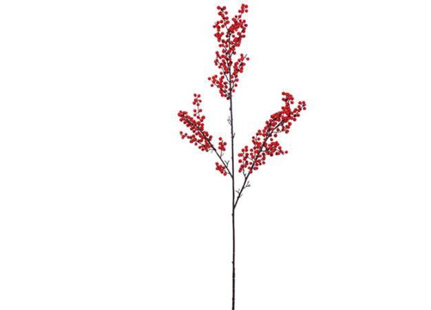 Ilex Berry Artificial Decorative Spray