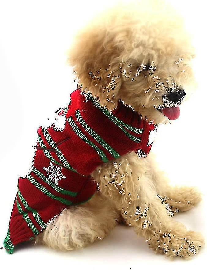 Dog Snow Sweaters Snowman Sweaters Xmas Dog Holiday Sweaters New Year Christmas Sweater Pet Clothes For Small Dog And Cat (d-4-d)