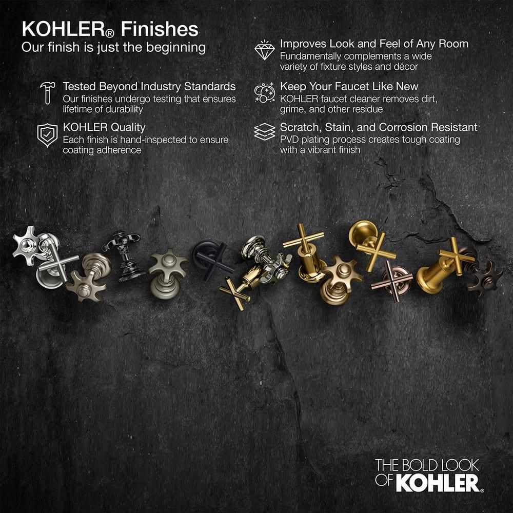 KOHLER Hint 8 in Widespread 2Handle Bathroom Faucet in Polished Chrome