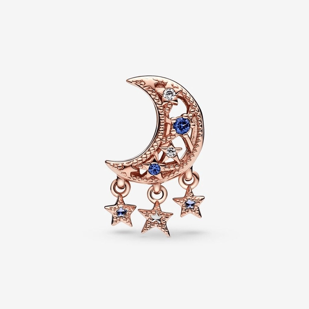 PANDORA  Star & Crescent Moon Charm