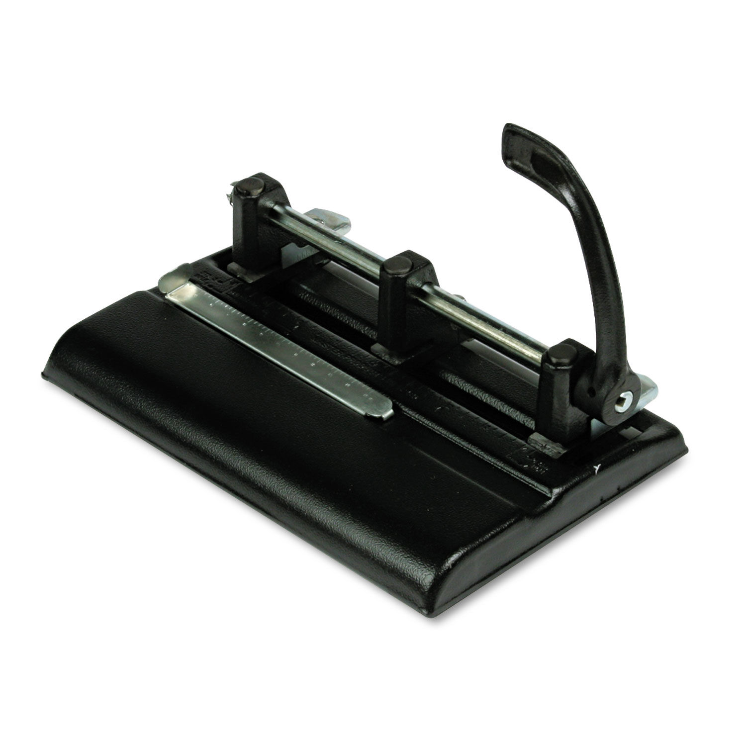 40-Sheet High-Capacity Lever Action Adjustable Two- to Seven-Hole Punch by Masterandreg; MAT1325B