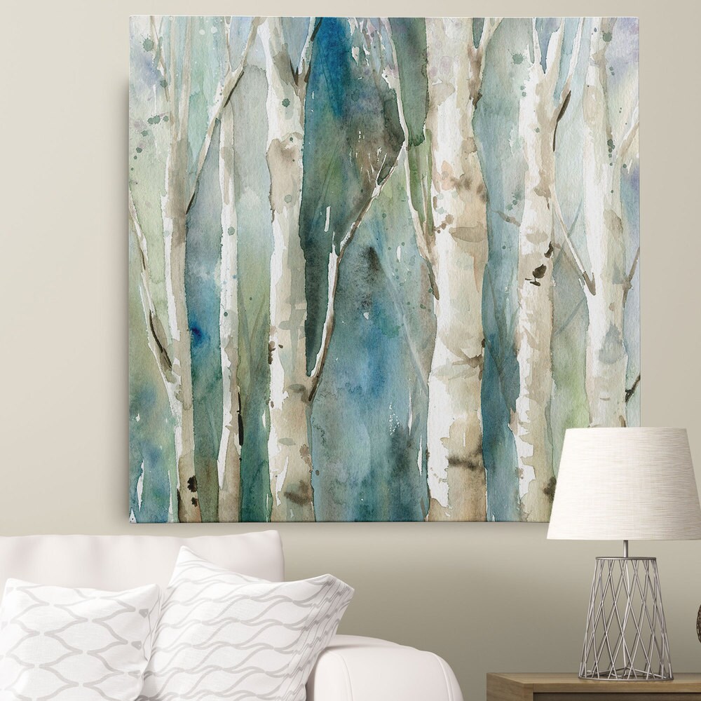 Wexford Home Carol Robinson 'River Birch I' Canvas Wall Art