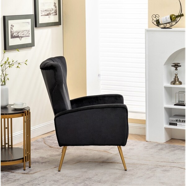 Kaleigh 27.56W Velvet Sofa Chair