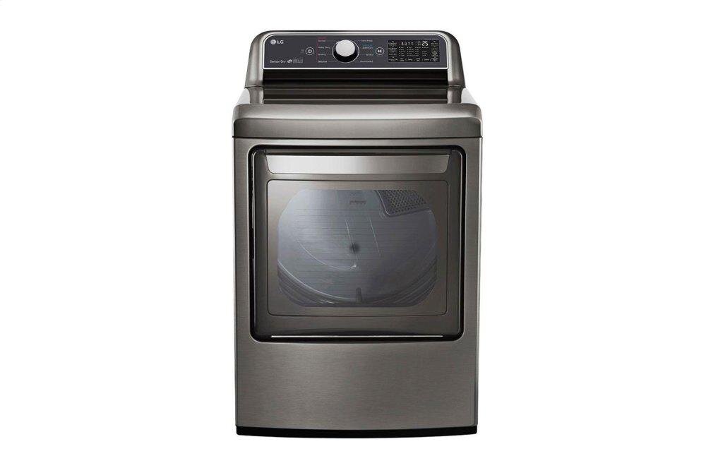 Lg DLE7300VE 7.3 Cu. Ft. Smart Wi-Fi Enabled Electric Dryer With Sensor Dry Technology