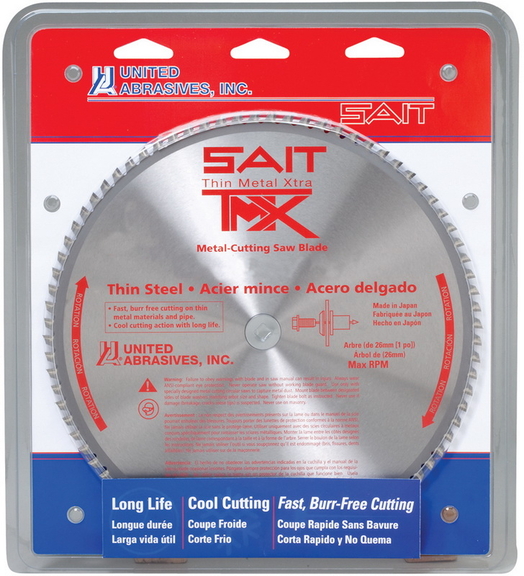 SAIT 77931   7 1/4X5/8 Mtl Sawblade 68T Tmx