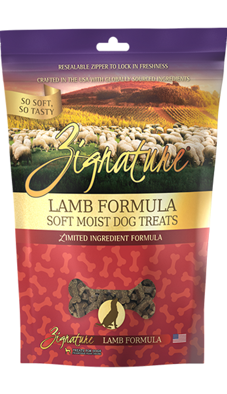 Zignature Lamb Soft Moist Treats， 4oz