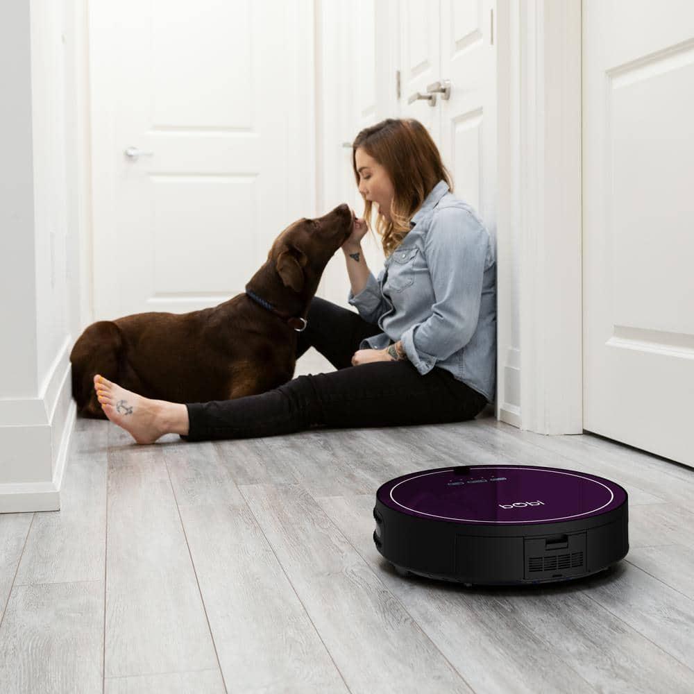 bObsweep bObi Classic Robotic Vacuum Cleaner and Mop Blackberry