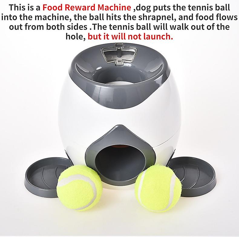 Tennis Launcher Dog Ball Throwing Machine Dog Accessories Automatic Pet Feeder Interactive Dog Toys Food Reward Machine