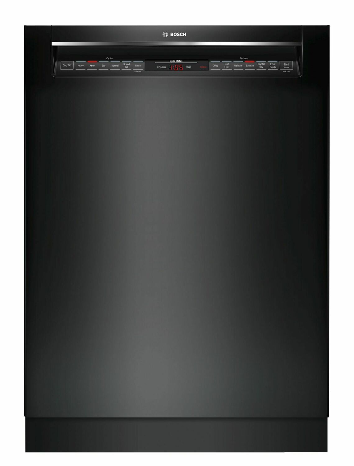 Bosch SHE878ZD6N 800 Series Dishwasher 24'' Black She878Zd6N