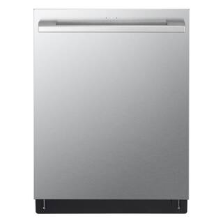 LG STUDIO STUDIO 24 in. PrintProof Stainless Steel Top Control Smart Dishwasher with 1-Hour Wash and Dry and TrueSteam SDWB24S3