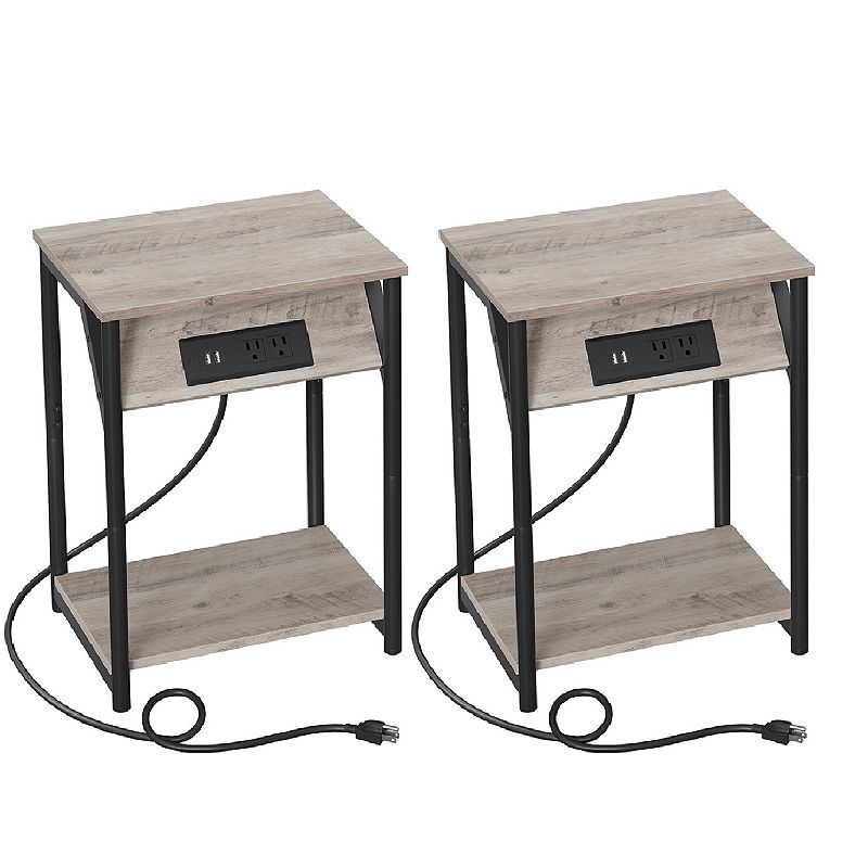 Set Of 2 Plug-in Series Side Table